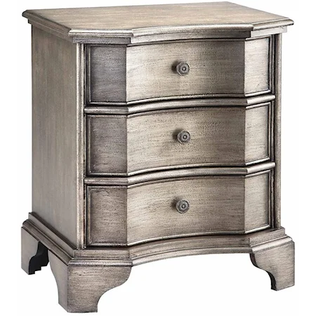 Bedside Chest w/ 3 Drawers